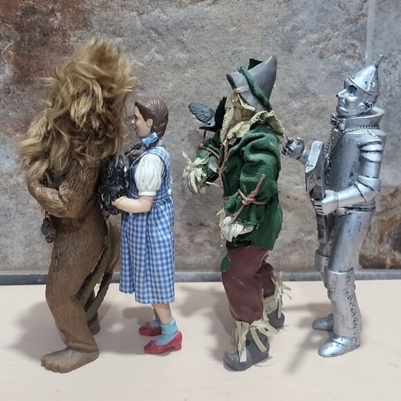 The Wizard of Oz Collection Dorothy Cowardly Lion Scarecrow Tin Man 1998 - Picture 8 of 12